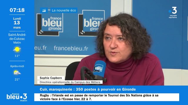 Sophie Capbern, directrice opérationnelle du campus des métiers du cuir