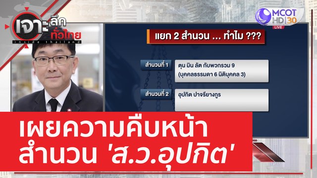 เผยความคืบหน้า สำนวน 'ส.ว.อุปกิต' | เจาะลึกทั่วไทย (13 มี.ค. 66)