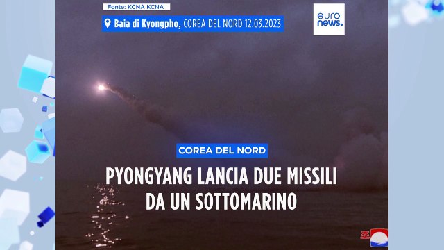 La Corea del Nord lancia due missili balistici