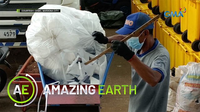 Amazing Earth: Recycling used cooking oil, styro, and plastic