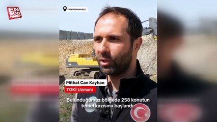 Murat Kurum paylaştı: Kahramanmaraş'ta 72 bin 596 ev için ilk kazma vuruldu