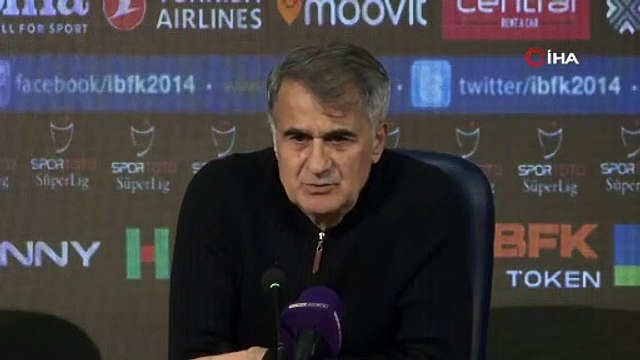 Şenol Güneş: Kritik maçı kazandığımız için mutluyuz