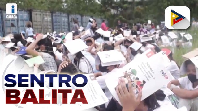 Mga estudyante at guro ng Butuan City School of Arts and Trade, nakiisa sa Nat'l Simultaneous Earthquake Drill ng CARAGA RDRRMC