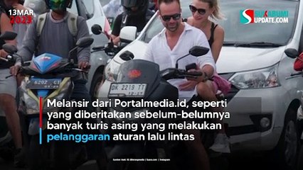 Kerap Berulah di Jalan, Turis Asing di Bali Kini Dilarang Sewa Motor, Ini Penyebabnya!