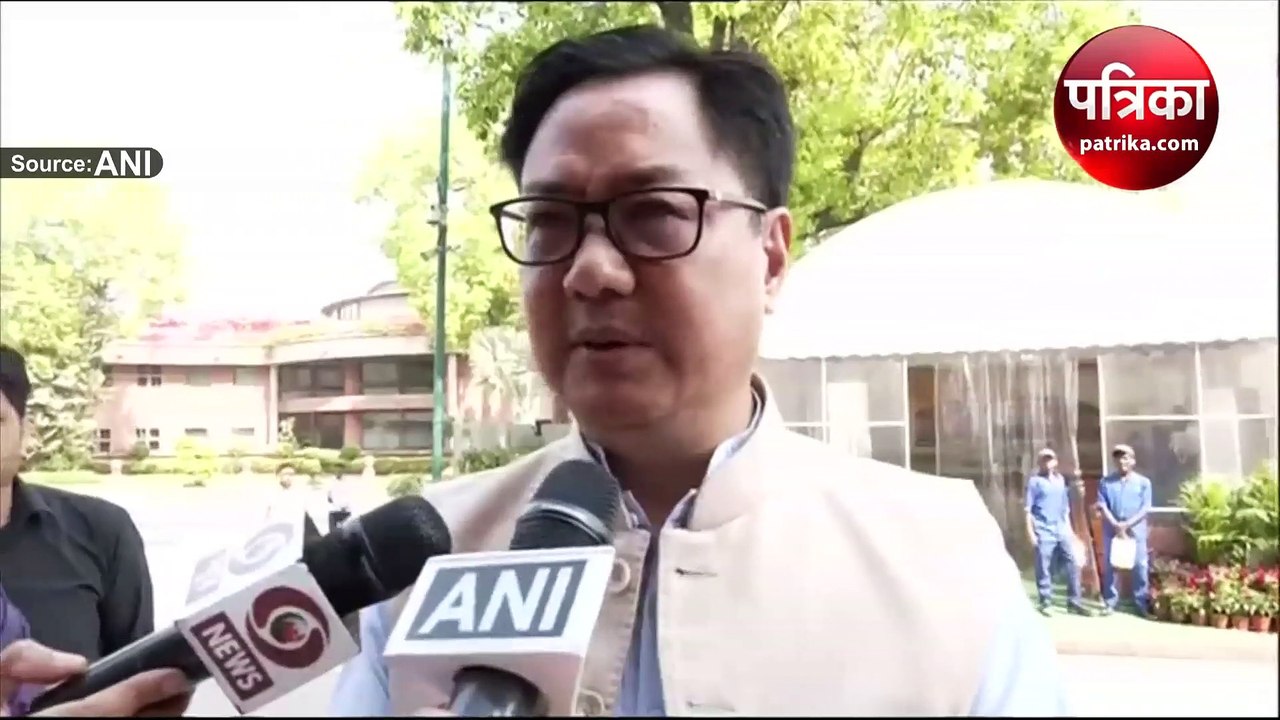 किरन रिजिजू का विपक्ष पर हमला, CBI-ED के 'दुरुपयोग' के आरोपों पर दिया करारा जवाब