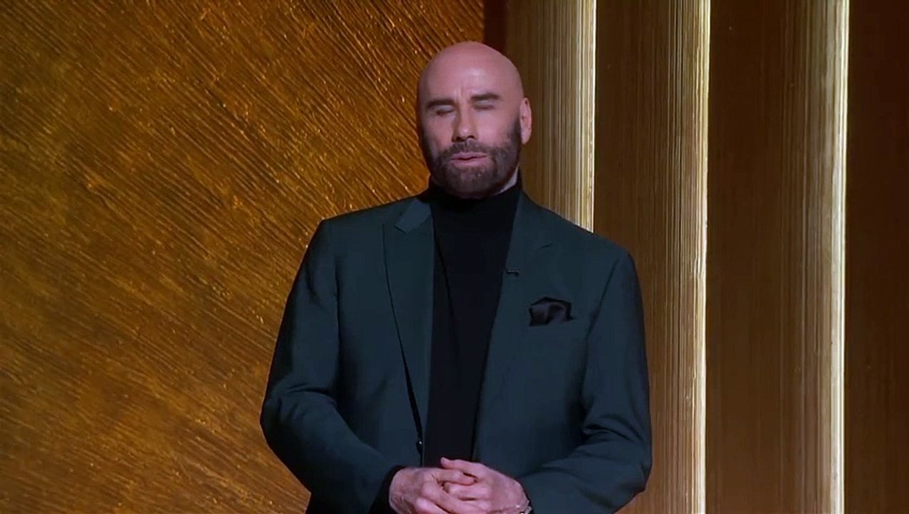 Oscars 2023 : John Travolta fond en larmes lors de l'hommage à Olivia Newton-John ("Grease")