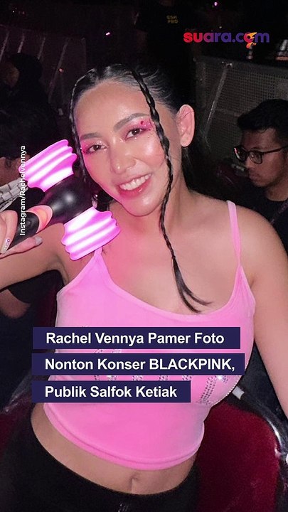 Rachel Vennya Pamer Foto Nonton Konser BLACKPINK, Warganet Komentari Ketiaknya