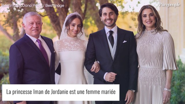 Rania de Jordanie, sa fille Iman mariée : robe Dior et cérémonie grandiose... Les photos dévoilées