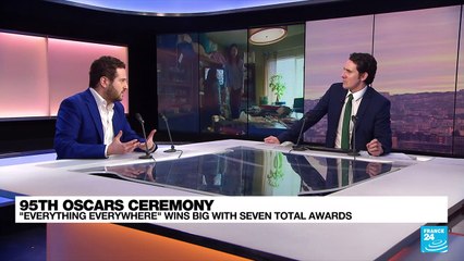 'Everything Everywhere' all-conquering at Oscars