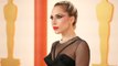 Lady Gaga Stunned at the 2023 Oscars Red Carpet in a Sheer Versace Gown