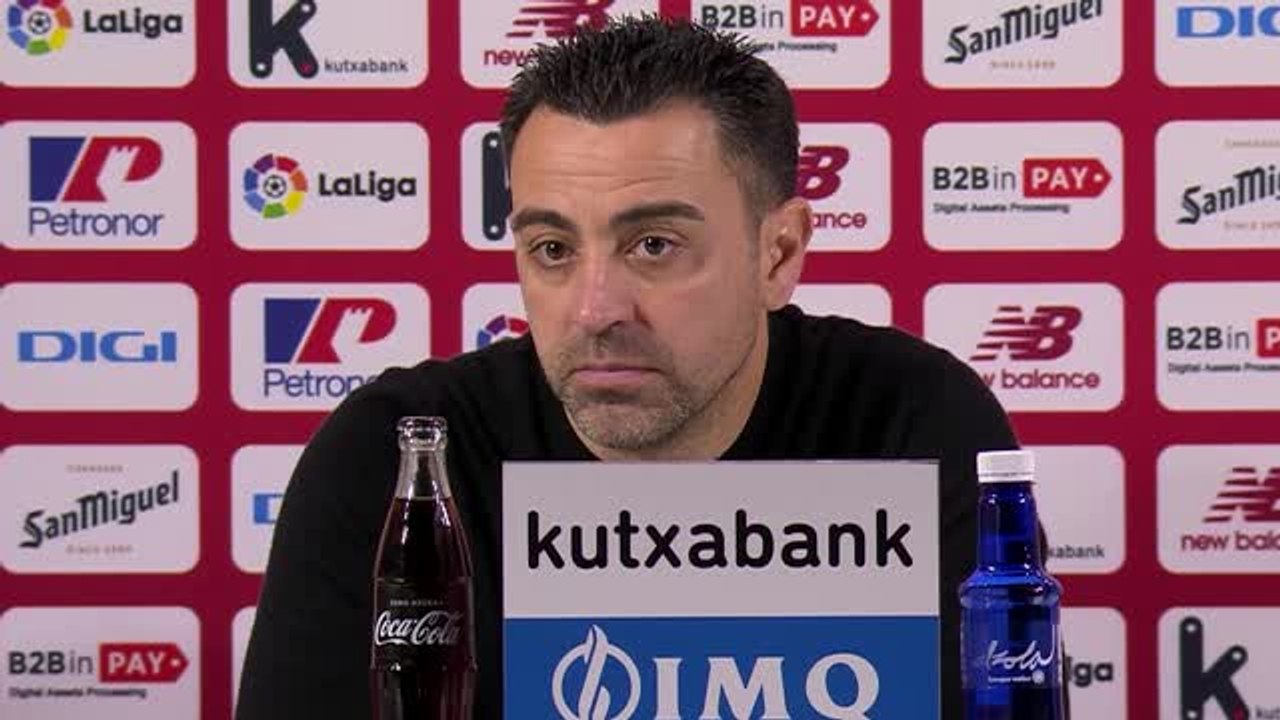 Xavi 'traurig' über feindseliges Athletic-Publikum