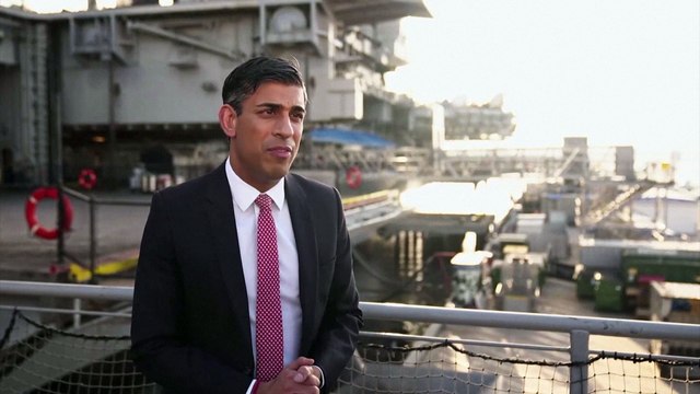 Sunak announces increase in defence spending to 2.5 per cent of GDP