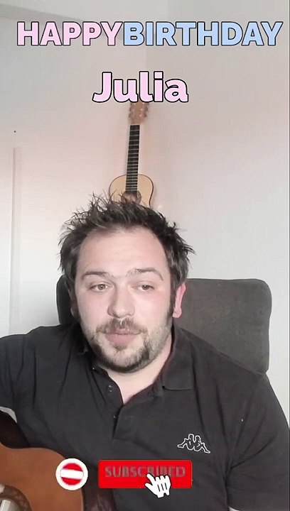 Happy Birthday, Julia! Geburtstagsgrüße an Julia