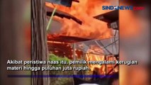 Detik-Detik Rumah Warga di Bangka Selatan Ludes Terbakar