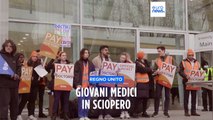 Giovani medici in sciopero: servizio sanitario britannico sull'orlo di una crisi di nervi