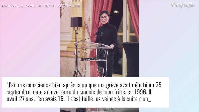 Ovidie confrontée au suicide de son frère, mort d'amour, les poignets tailladés : douloureuses confidences