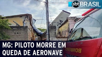 Duas aeronaves de pequeno porte caem em Minas Gerais