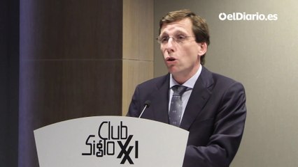 下载视频: Almeida cree que las elecciones del 28M serán la primera vuelta de las generales y los madrileños podrán elegir entre “una sucursal del 'sanchismo” y “el modelo de éxito del PP”