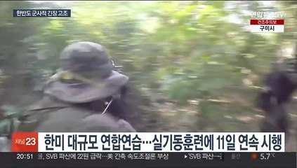 한반도 '위기의 봄'…한미 연합훈련 vs 북한 추가도발 예고