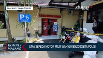 Aset Mewah Wahyu Kenzo Kembali Diamankan Polresta Malang Kota,5 Sepeda Motor Disita