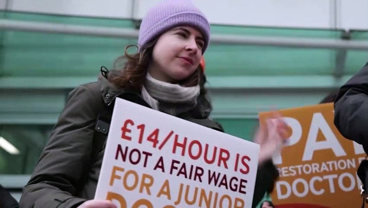 Co-Chair of the BMA Junior Doctor Committee Dr Rob Laurenson calls for Rishi Sunak to negotiate with junior doctors