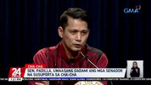Sen. Padilla, umaasang dadami ang mga senador na susuporta sa Cha-Cha | 24 Oras