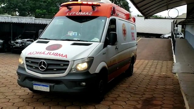 Jovem passa mal na cadeia e é socorrido pelo Samu