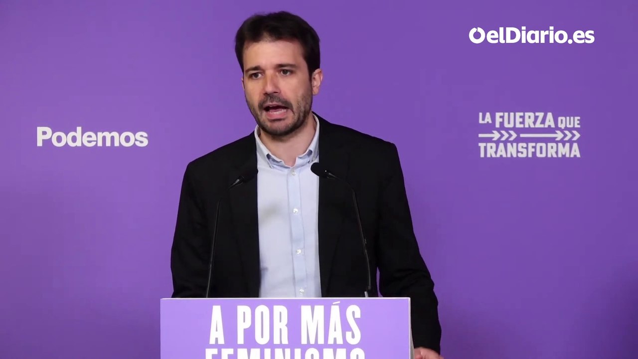 Podemos pide al PSOE "un último esfuerzo" para atraer a los socios a un acuerdo sobre la ley mordaza