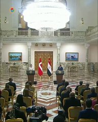 السيسي- مستعدون لتقديم كل التسهيلات لعمل الشركات الدنماركية في مصر