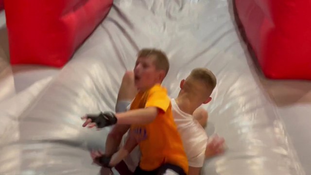 Check out this hilarious bad break; a man crashes into child during vlogging!