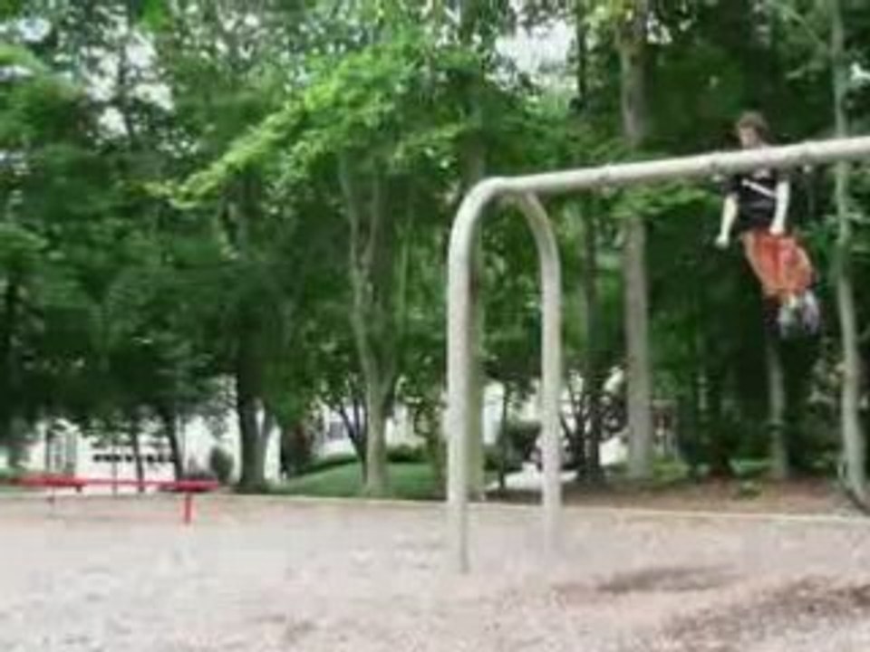 quand on c'est pas faire de la balancoire sa donne sa...