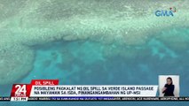 Posibleng pagkalat ng oil spill sa Verde Island Passage na mayaman sa isda, pinangangambahan ng UP-MSI | 24 Oras