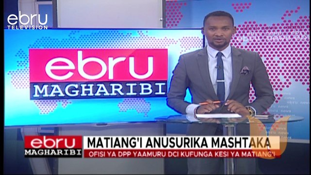 Matiang'i Anusurika Mashtaka Baada Ya Ofisi Ya DPP Kuamuru DCI Kufunga Kesi Yake