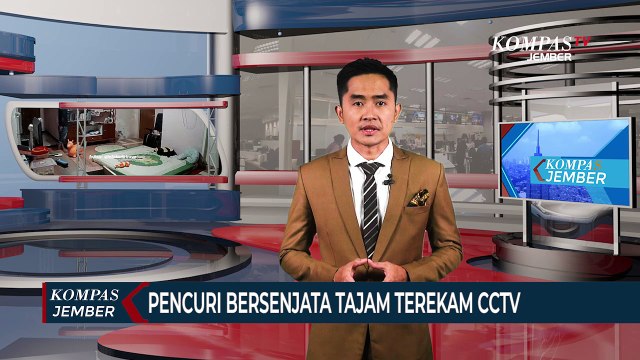 Pencuri Bersenjata Tajam Satroni Rumah Warga Terekam CCTV