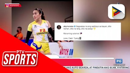 Maraño, nag-retiro na sa PH women's volleyball national team