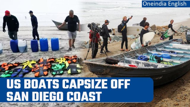 US: Migrant-smuggling boat capsize off San Diego Coast, 8 dead | Oneindia News