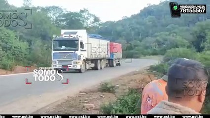 accidente de transito bus Cotoca