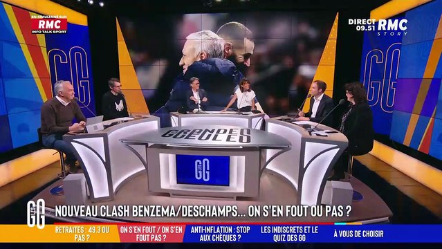 Karim Benzema déclare la guerre à Didier Deschamps, les chroniqueurs des Grandes Gueules le recadrent