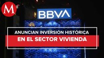 BBVA México anuncia inversión superior a 100 mil mdp para sector vivienda en 2023
