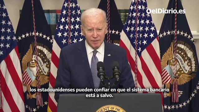 Biden promete hacer lo que sea necesario para proteger los depósitos bancarios de los ciudadanos de EEUU