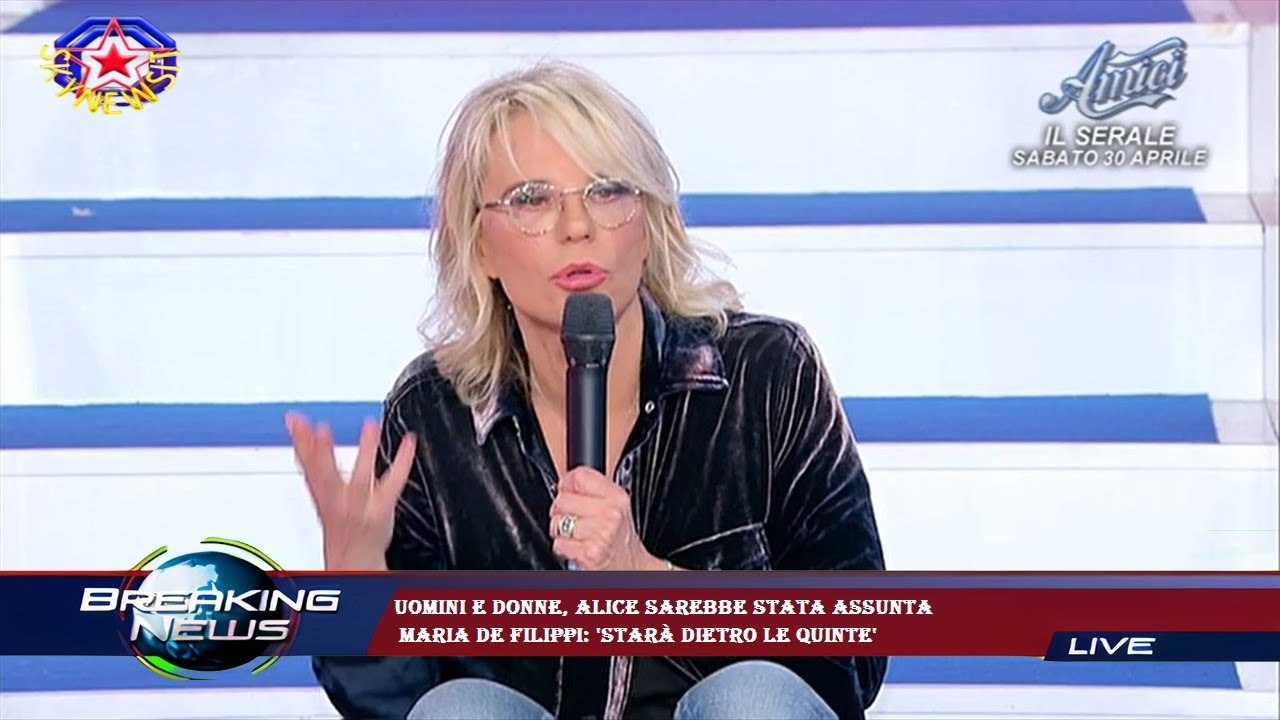 Uomini e donne, Alice sarebbe stata assunta  Maria De Filippi: 'Starà dietro le quinte'