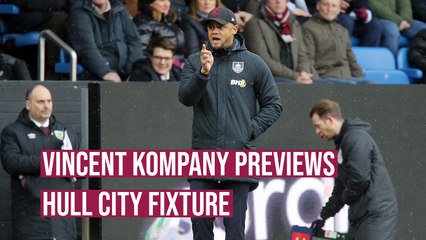 Vincent Kompany ready for Hull City test