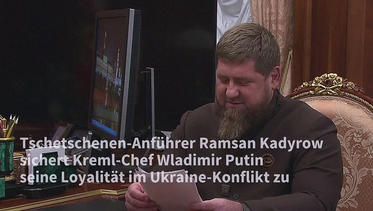 Tschetschenen-Anführer: „Wir kämpfen in der Ukraine bis zum Sieg“
