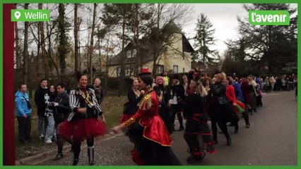 Le carnaval de Wellin a attiré la foule malgré un parcours remanié