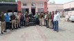 Firing between police and smugglers on the highway, 395 kg doda sawdust seized