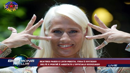 Heather Parisi e Lucio Presta, cosa è successo  Belve e perché è arrivato l'ufficiale giudiziario