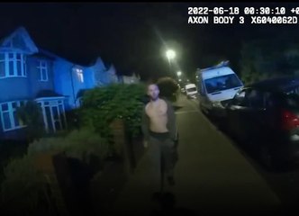 Man sprays ammonia in the face of Met Police officer before drawing gun