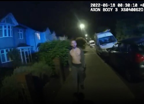 Man sprays ammonia in the face of Met Police officer before drawing gun