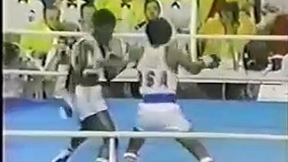 Sugar Ray Leonard Vs Clinton McKenzie Olympics 1976 Round Three