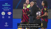 Guardiola admits his City legacy is linked to Champions League success